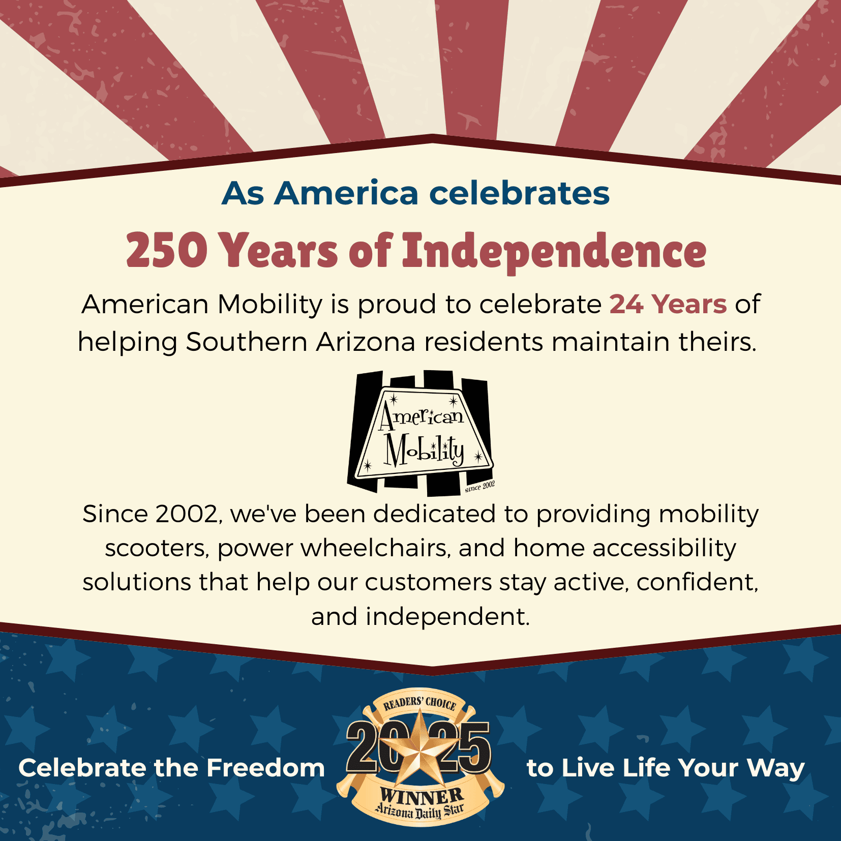 250 Years of Independance