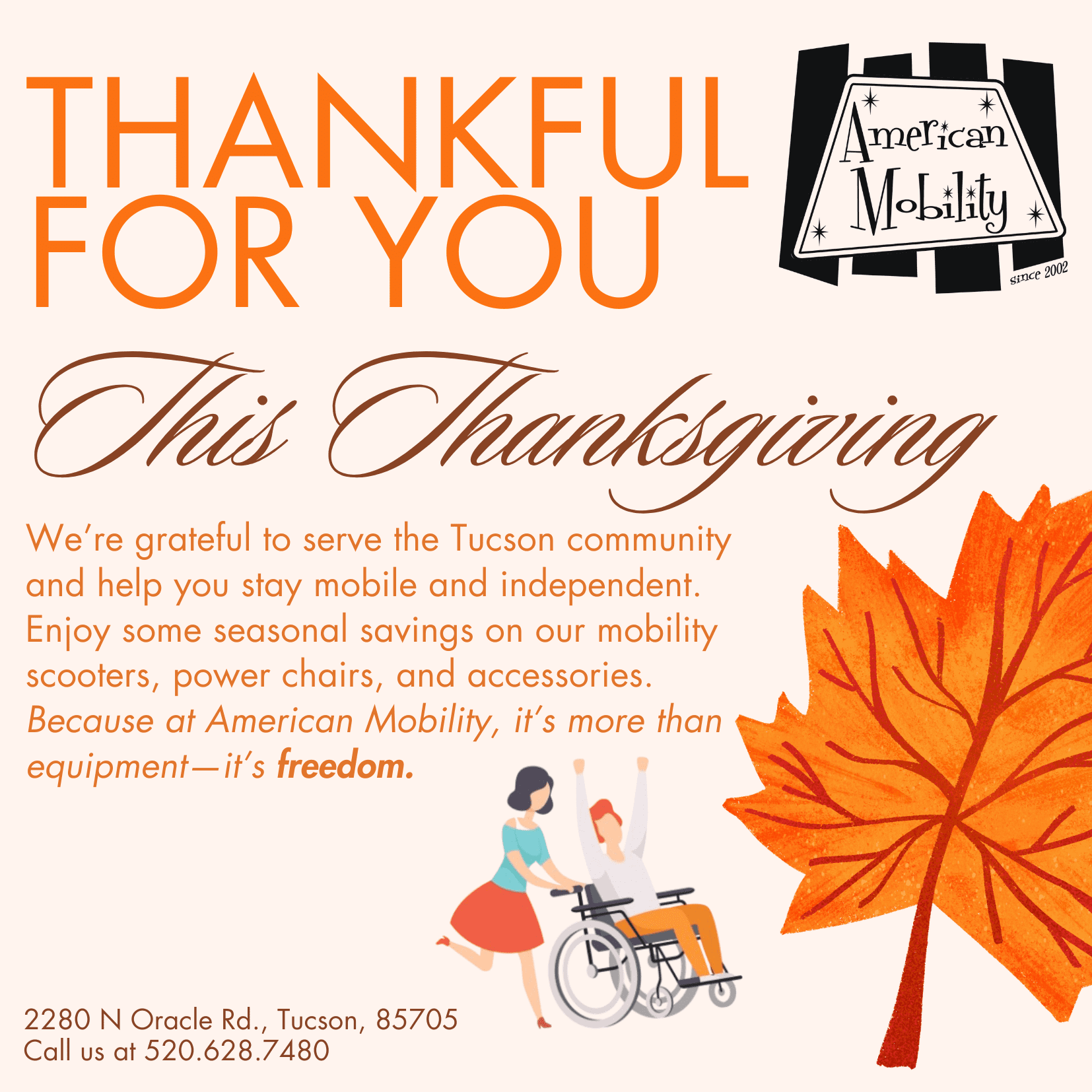 Thankful for You this Thanksgiving