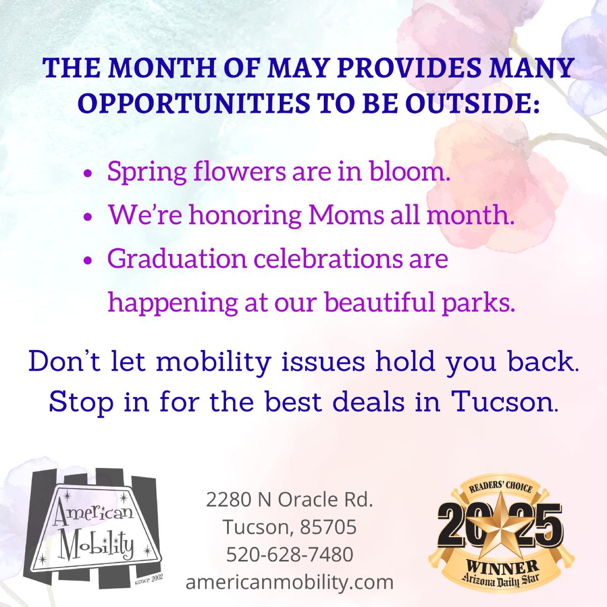 Month of May Offer